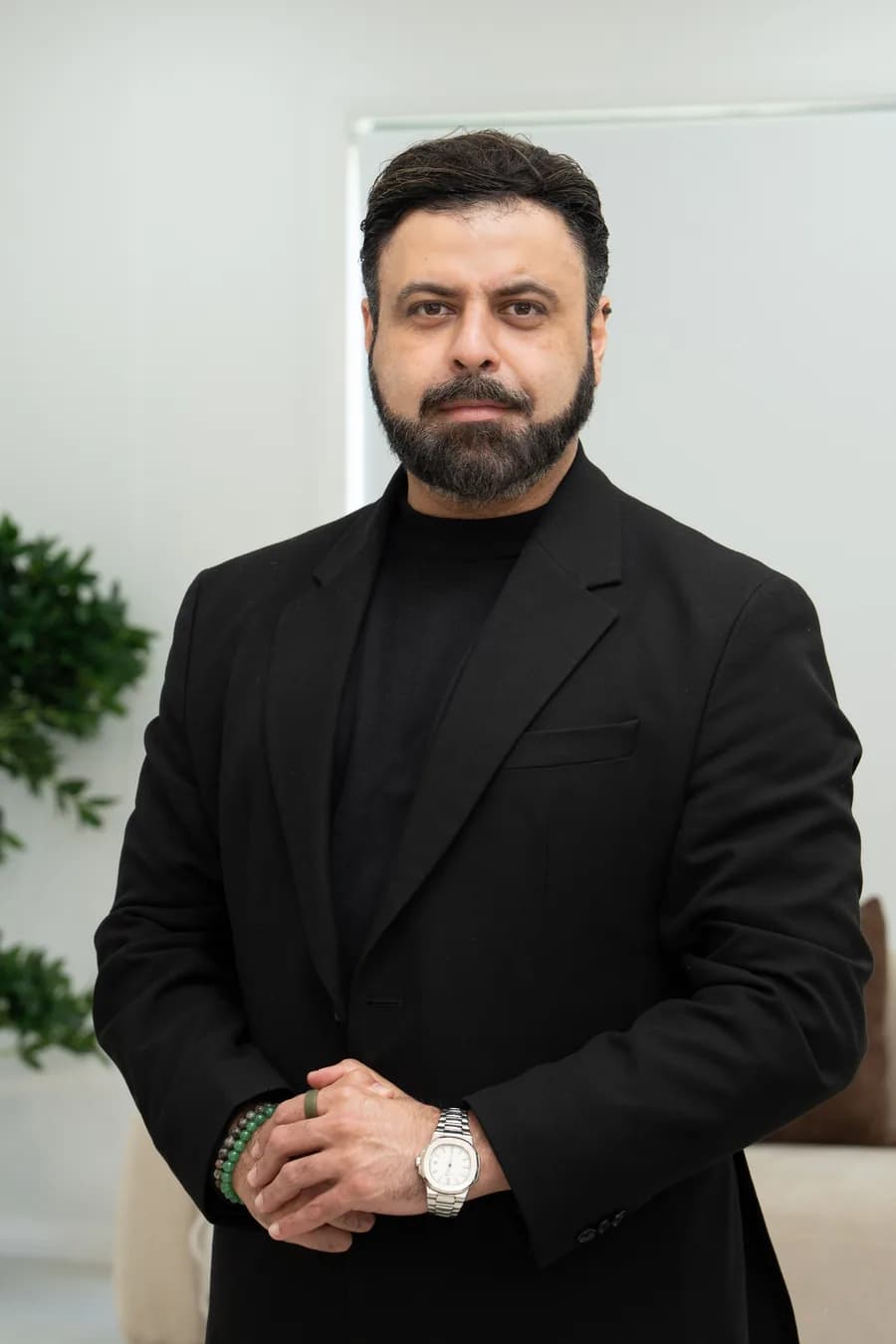 Portrait of Jazeel Mistry, marketing and branding partner to TLS Real Estate Agents